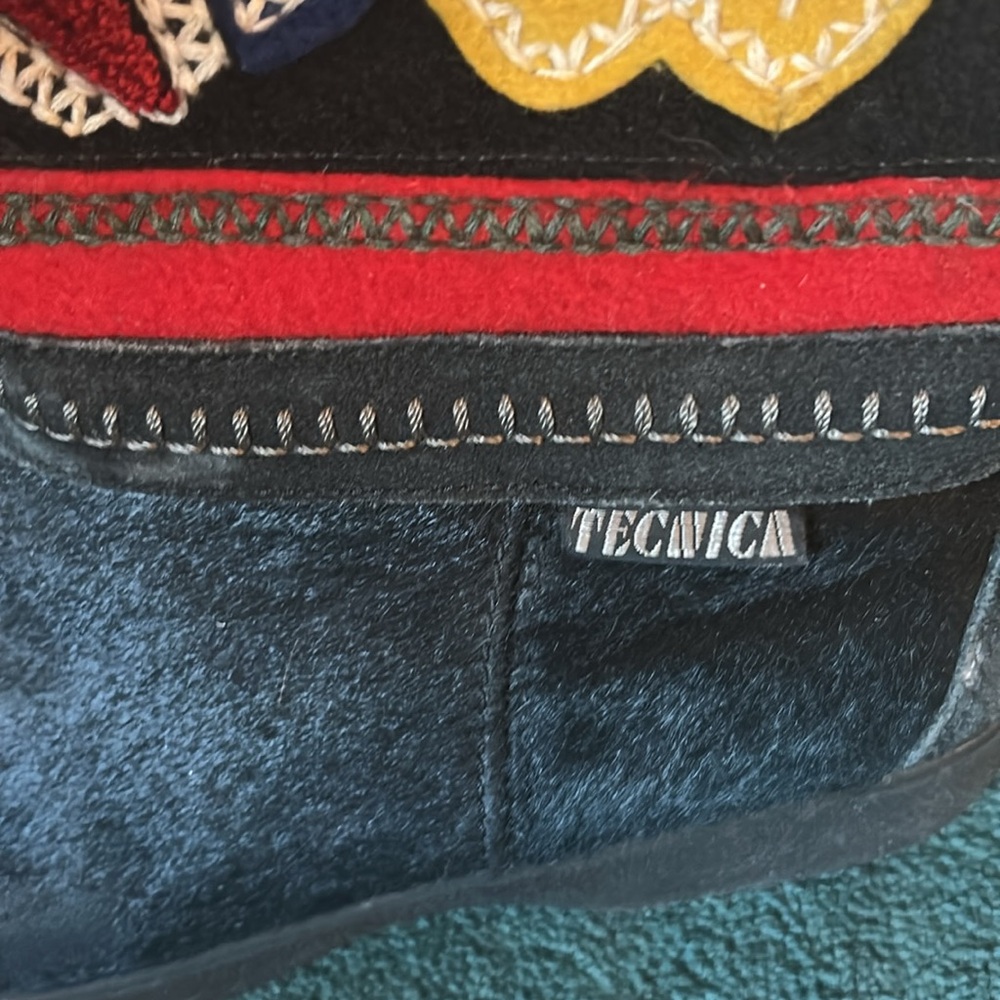 Vintage Tecnica Embroidered Boho Fur Winter Boots - Picture 6 of 7